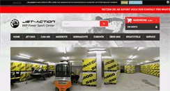 Desktop Screenshot of jet-action.de